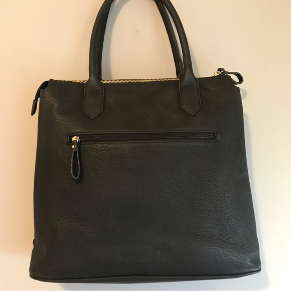 Poverty Flats Vegan Leather Bumpy Shoulder Bag - Picture 5 of 10